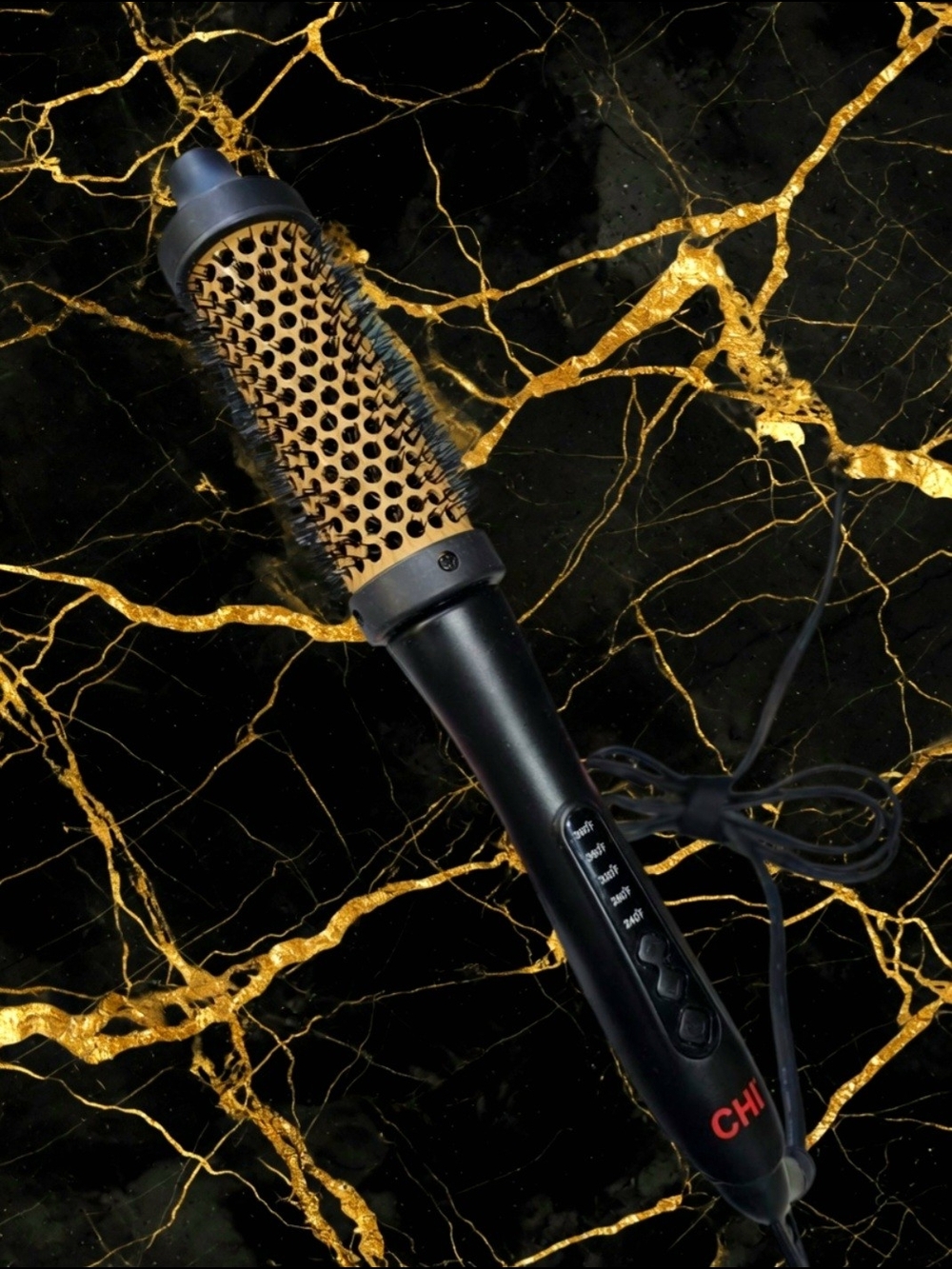 Rare! Heated CHI Professional Ceramic Hot Round Brush - Model CA1207